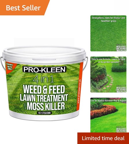 Weed feed lawn - 4-in-1, &
