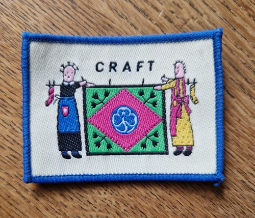 Girlguiding old craft guides - old,