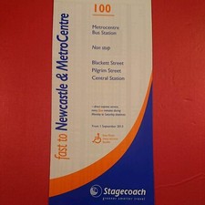 Stagecoach North East Newcastle 100 Timetable