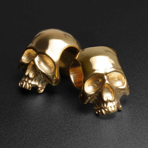Skull gold pvd - skull,