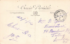 FIELD POST OFFICE ON ARRAS POSTCARD TO LONDON TOOTING Miss SPENCER ?