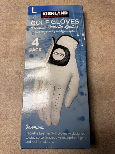 New kirkland golf gloves large - kirkland,