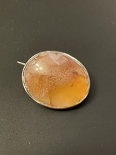 Vintage Sterling Silver Agate