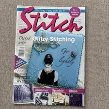 Stitch with the - stitch,