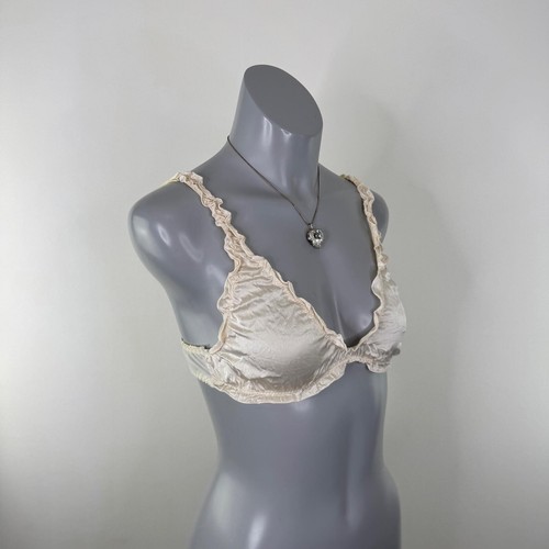 Y2k vintage 100 silk - silk, bralette