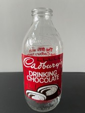 Vintage Advertising 1 Pint Milk Glass Bottles 1980s Collectible Multi Listing