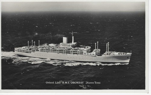 Oronsay orient line - oronsay,