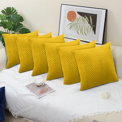 Velvet cushion covers - covers, or