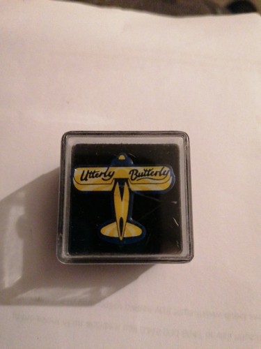 Utterly butterly plane pin - plane,