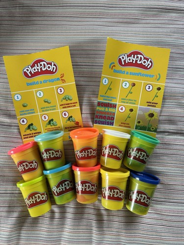 Play doh pack - 8-pack, rainbow