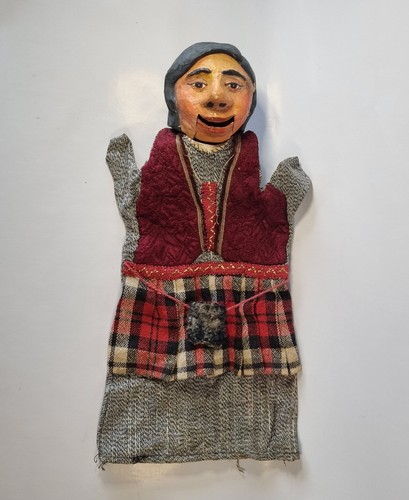 Vintage hand puppet highland - puppet,