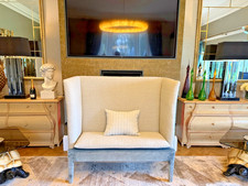 Ex Showhome Ochre Huggy Chair