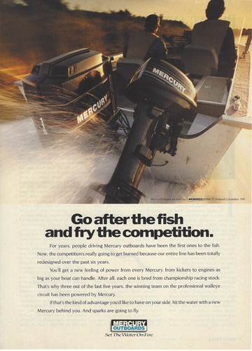 1991 mercury outboards boat - outboards,