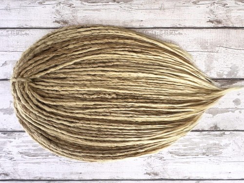 Blonde crochet dread - crochet,
