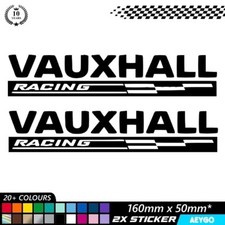2x VAUXHALL SPORT Vinyl Sticker Decal Car Window Bumper Graphic Livery Racing