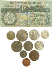 Guernsey coin collection 1 - -, £1
