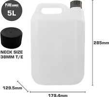 500ML 1L 2.5L 5L Litre Plastic