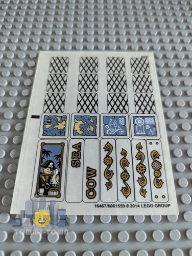 The lego movie sticker sheet - the,