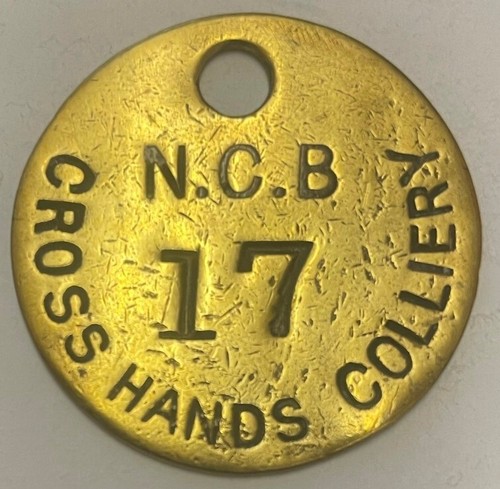 Cross hands colliery - cross,