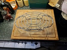 Chrome Food Warmer Stand For 2