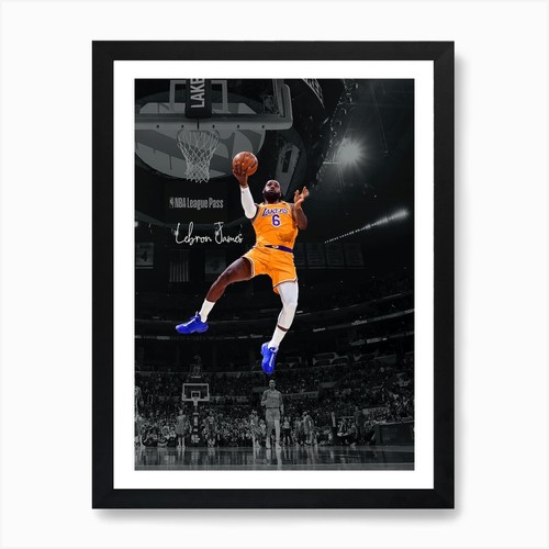 Lebron james art - art, framed