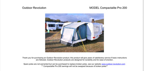 Caravan awning outdoor - caravan, awning,
