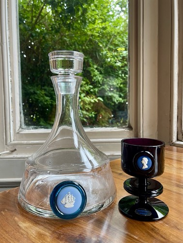 Wedgwood jasperware decanter - wedgwood,