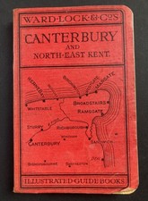 Ward Lock Canterbury & North East Kent - Illustrated Guide Book 9th Revised Ed.
