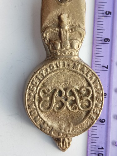 Vintage metal keyring militar - metal,