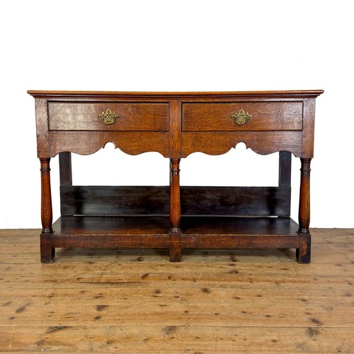Antique small welsh oak - welsh,