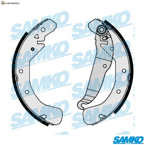 Brake shoe set - for, opel
