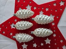 Vintage Christmas Glass White