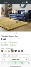 Dunelm Slumber Shaggy Rug 160x230