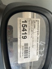 Manual Door Wing Mirror Drivers Side Renault Grand Modus Privilege 1.2 Black