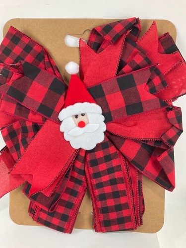Christmas tree topper bows - christmas,
