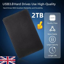2TB 2.5-INCH SATA HARD DISK DRIVE PORTABLE HIGH SPEED USB 3.0 EXTERNAL HDD New
