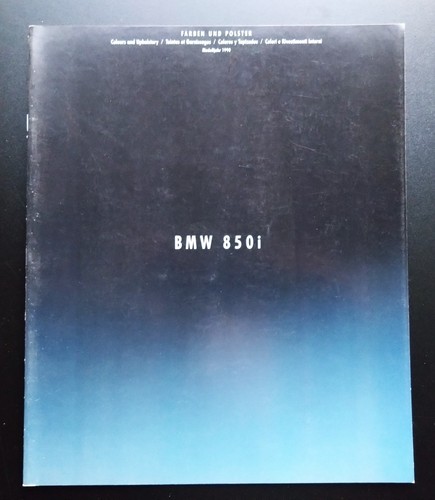 Bmw series 850i - bmw,