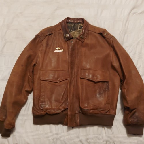 Vintage leather flight - a2,
