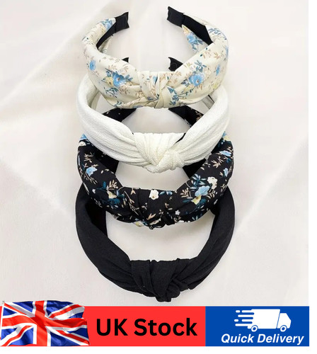 4pcs wide soft headband - 4pcs,