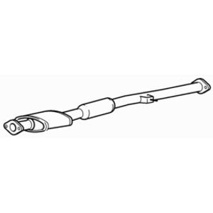 Quality centre exhaust middle - quality,