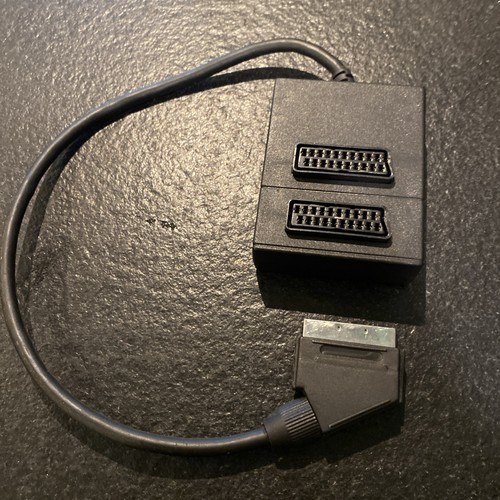 Scart way splitter box - scart,