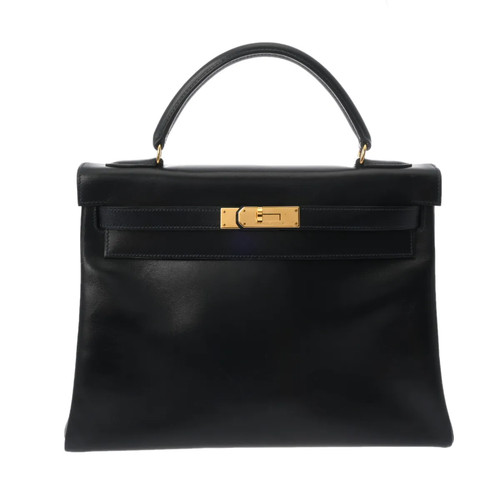 Hermes kelly handbag box calf - box,