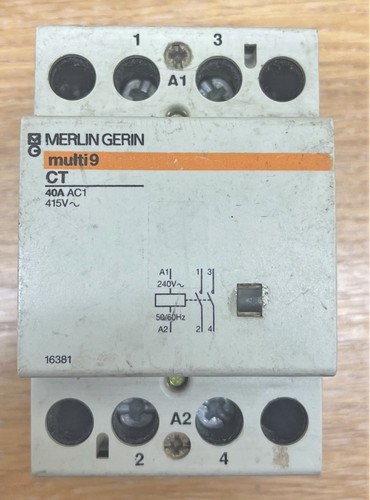 Merlin gerin multi contactor - merlin,