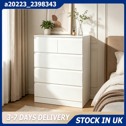 White chest drawers - chest,