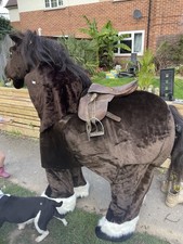 Theatre Quality Pantomime Horse With Movable Eyes And Mouth - Very Well Made