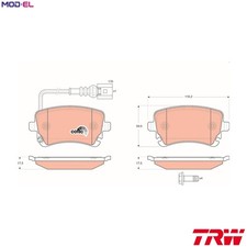 BRAKE PAD SET DISC BRAKE