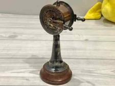 7" Antique Brass Ship Engine