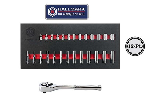 Standard deep bi hex - 1/4", &