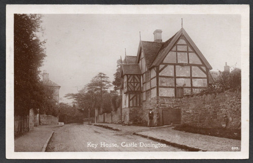 Postcard castle donington - postcard,