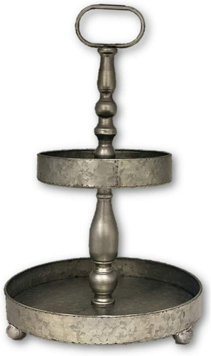 Tier vintage metal serving - 2,